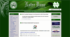 Desktop Screenshot of friendsofnotredame.com